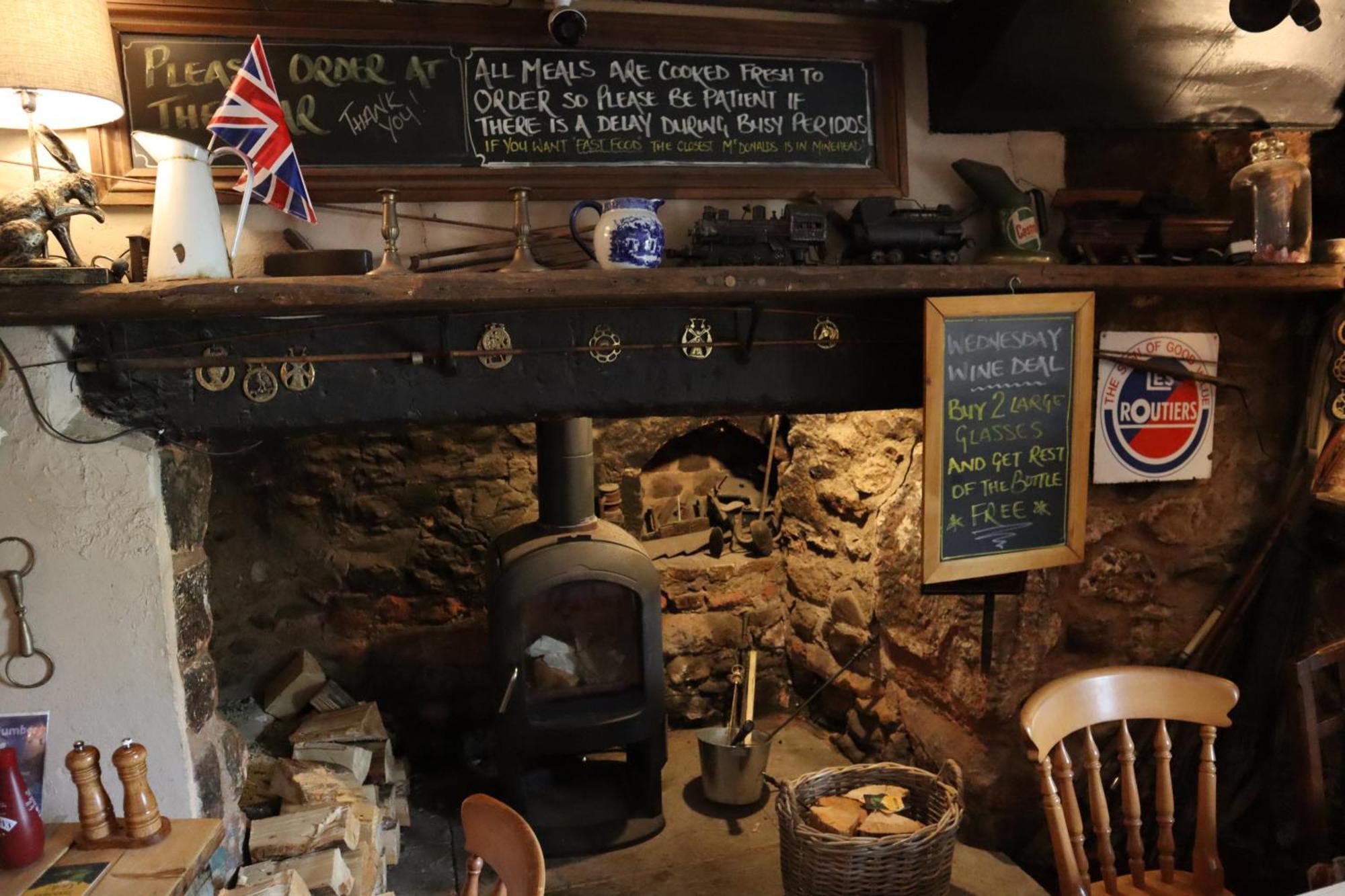 The White Horse Inn Washford Esterno foto